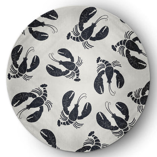 Lobster Fest Nautical Chenille Rug