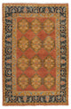 Weave & Wander Alden Rug, Rust/Charcoal, 5'6"x8'6"