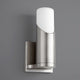 Ellipse Wall Sconce in Satin Nickel