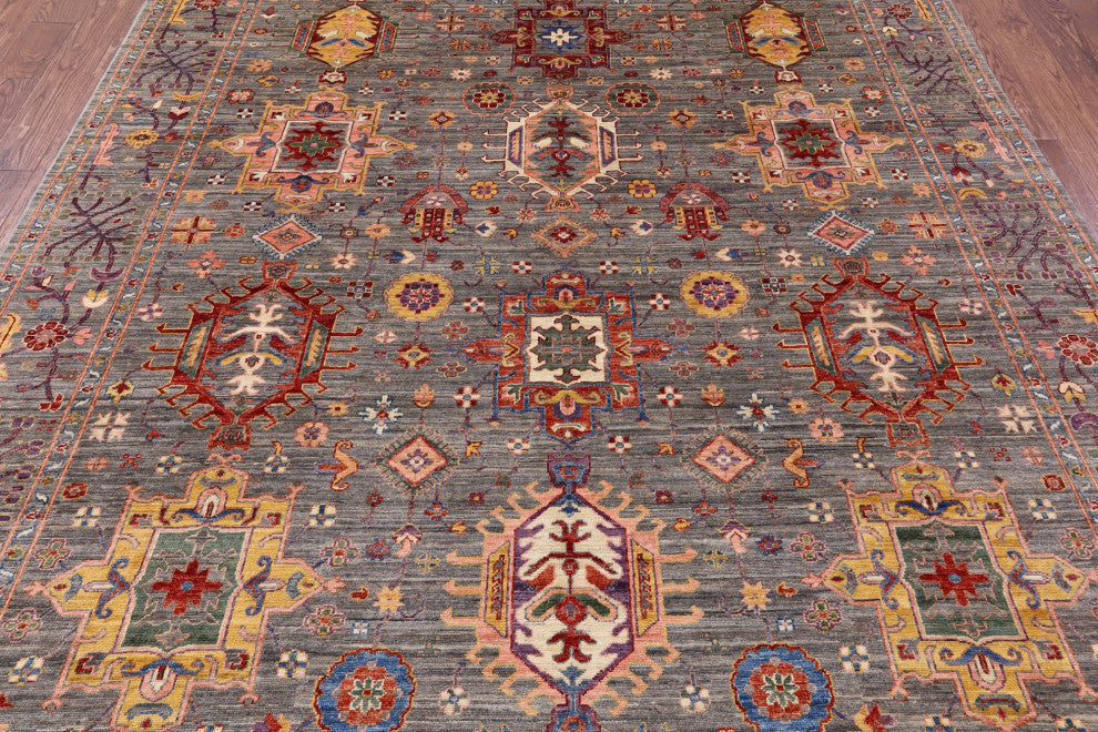 8' 1" X 9' 8" Persian Hand Knotted Wool Rug - Q12443