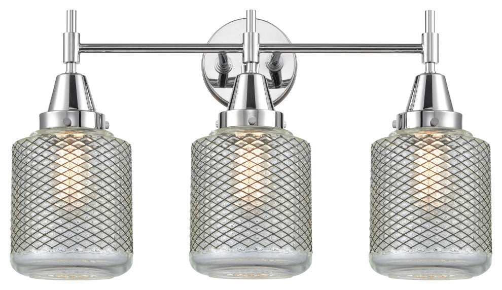 INNOVATIONS LIGHTING 447-3W-PC-G262 Caden 3 Light 26 inch Bath Vanity Light