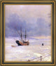 Ivan Constantinovich Aivazovsky Frozen Bosphorus under Snow Print, 20"x25"