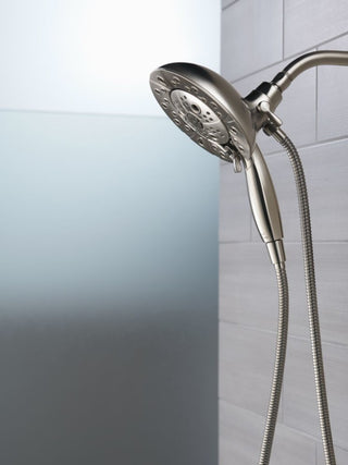 Delta H2Okinetic In2ition 5-Setting 2-in-One Shower, Stainless, 58480-SS-PK