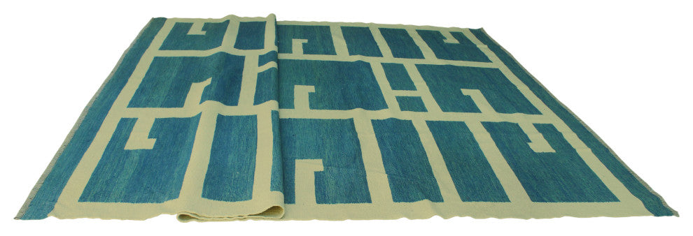 Winchester Kilim Ormemund Blue Rug