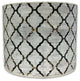 Handmade Lamp Shade, Moroccan Tile Textured Design