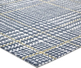 Kaja Abstract Plaid 5x8 Area Rug