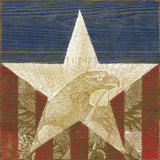 "Stars and Stripes II" Painting Print on Wrapped Canvas