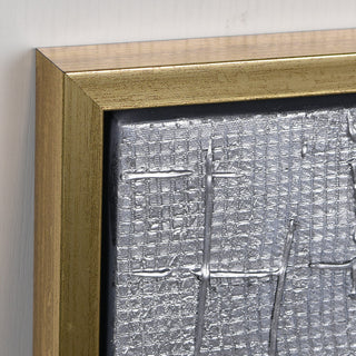 Matter Abstract Textured Metallic Hand Painted Wall Art by Martin Edwards