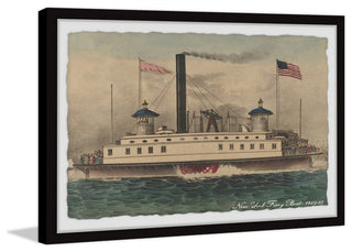"American Ship" Framed Painting Print, 30x20