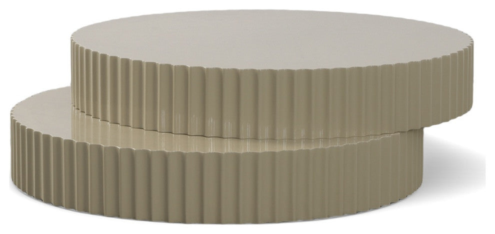 Modrest Jacinto Modern Round Coffee Table