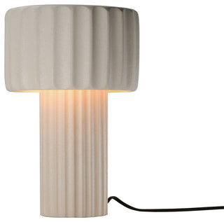 ET2 E25179 Delphi 14" Tall LED Accent Table Lamp - Sandstone
