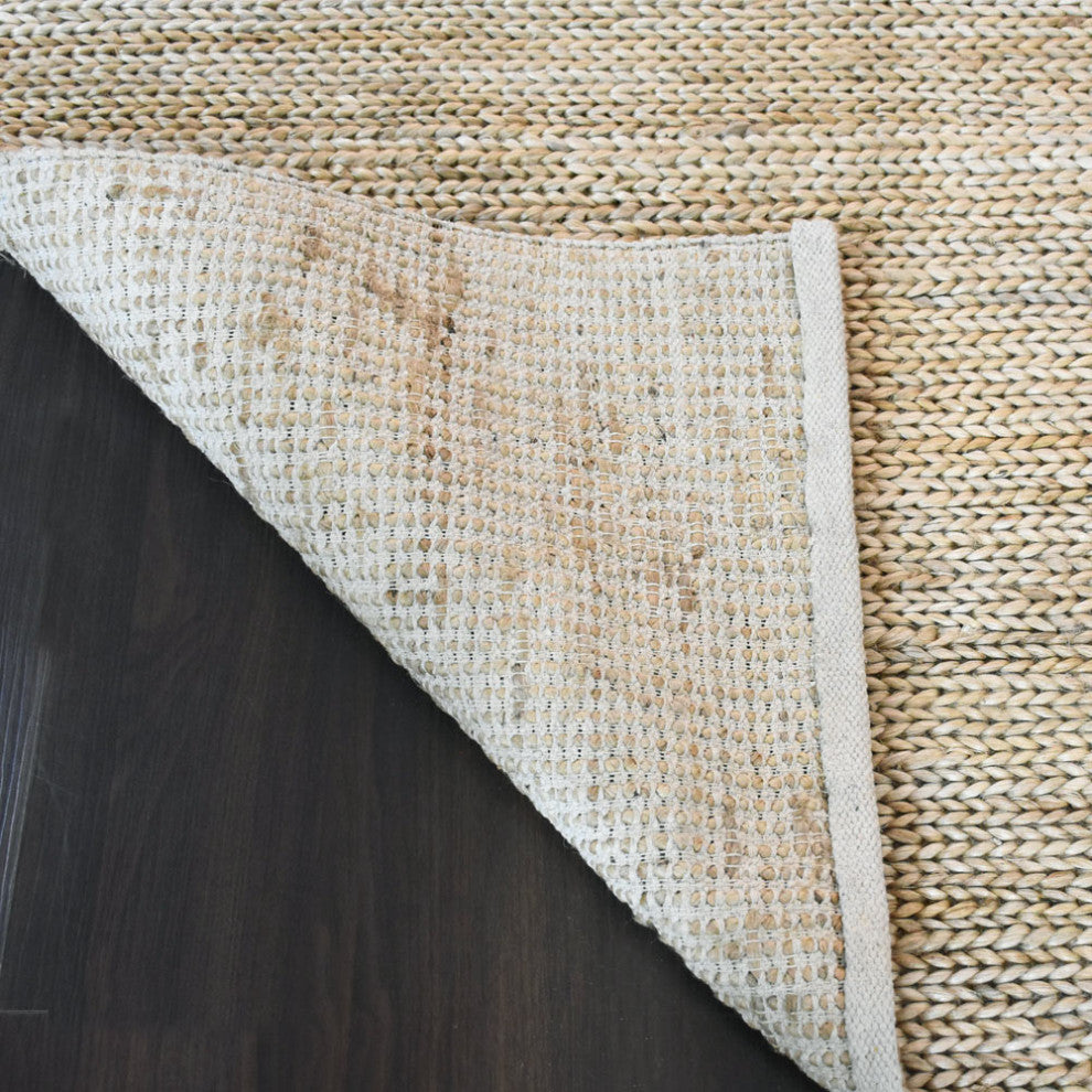 HAND KNOTTED SUMAK JUTE ECO-FRIENDLY SOLID AREA RUGS, Camel,Solid,Outdoor Indoor, [Rectangle] 6'x9'