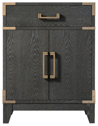 Laurel 24 in W x 18 in D Black Oak Single Bath Vanity