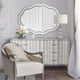 London Place Wall Mirror - Creamy Pearl