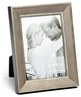 Ravello, 1", Formal Black Silver Acc, Rubbed Pewter, 8x10