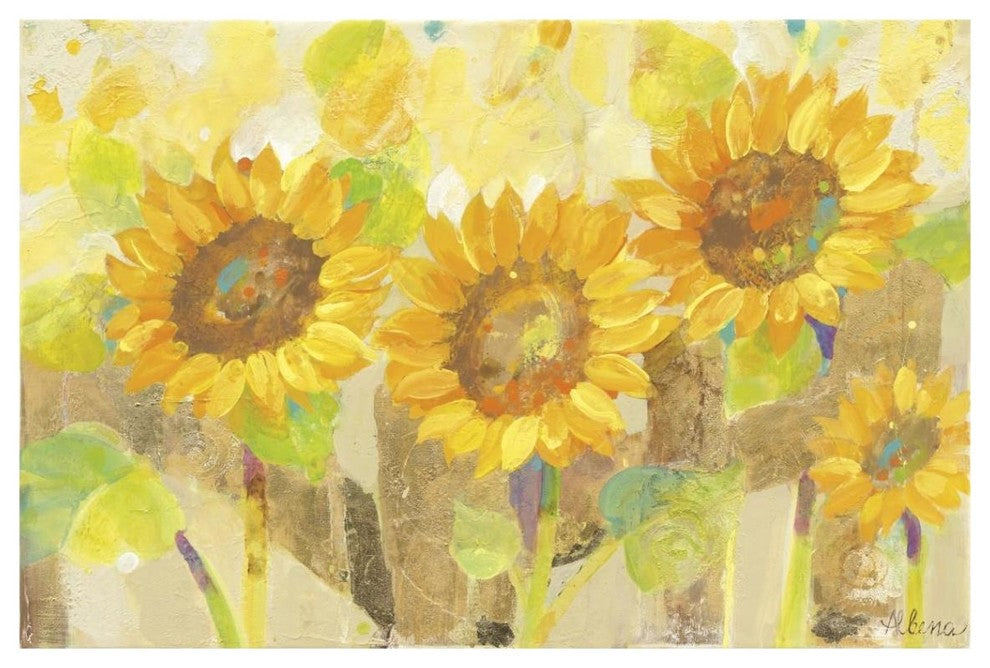 "Turn to the Sun" Digital Paper Print by Albena Hristova, 20"x14"