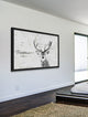 Parvez Taj "Inquisitive Deer" Framed Painting Print, 18"x12"