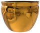 12" Solid Gold Porcelain Fishbowl