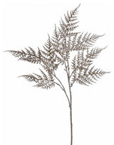 29" Champagne Glitter Asparagus Artificial Spray, 4 sprays per pack., 29"