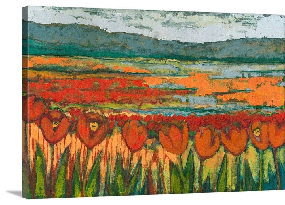 Ode to the Skagit Valley Wrapped Canvas Art Print, 36"x24"x1.5"