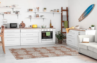 Pineapple Pattern Chenille Rug