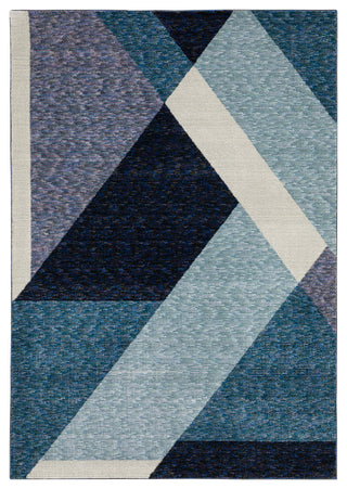 Sadie Angles Power-Loomed Area Rug, Blue/Purple, 7'10"x10'10"