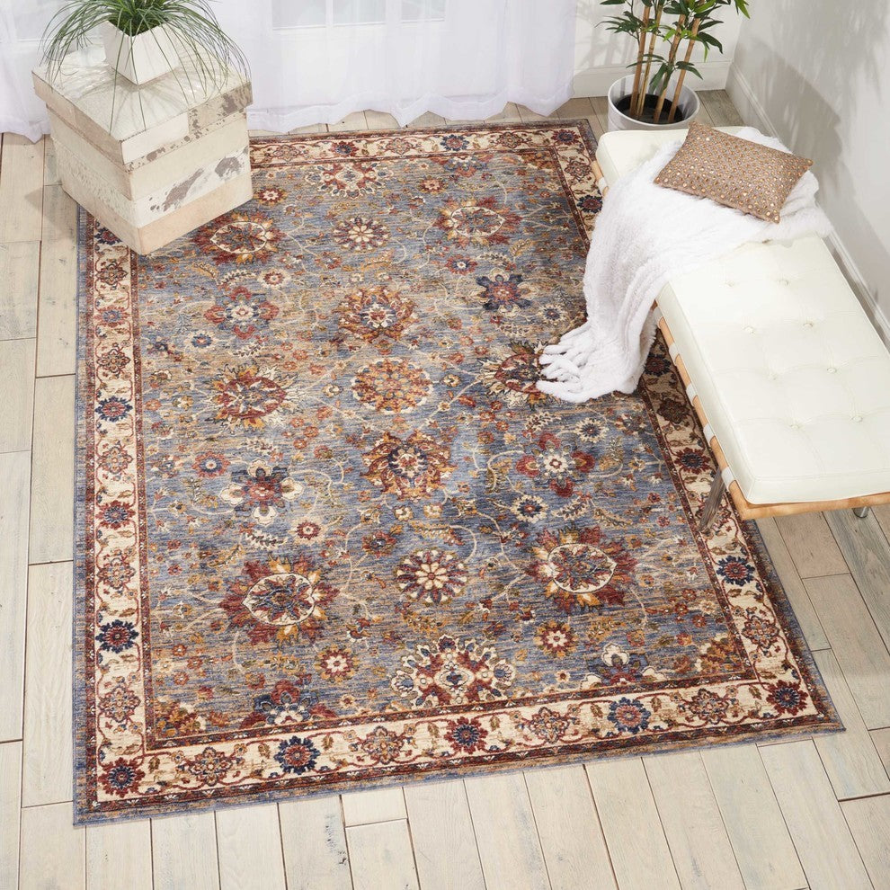 Nourison Reseda Sky Area Rug, 8'3"x11'6"