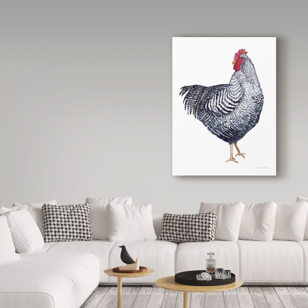 Kathleen Parr Mckenna 'Life On The Farm Chicken Element I' Canvas Art
