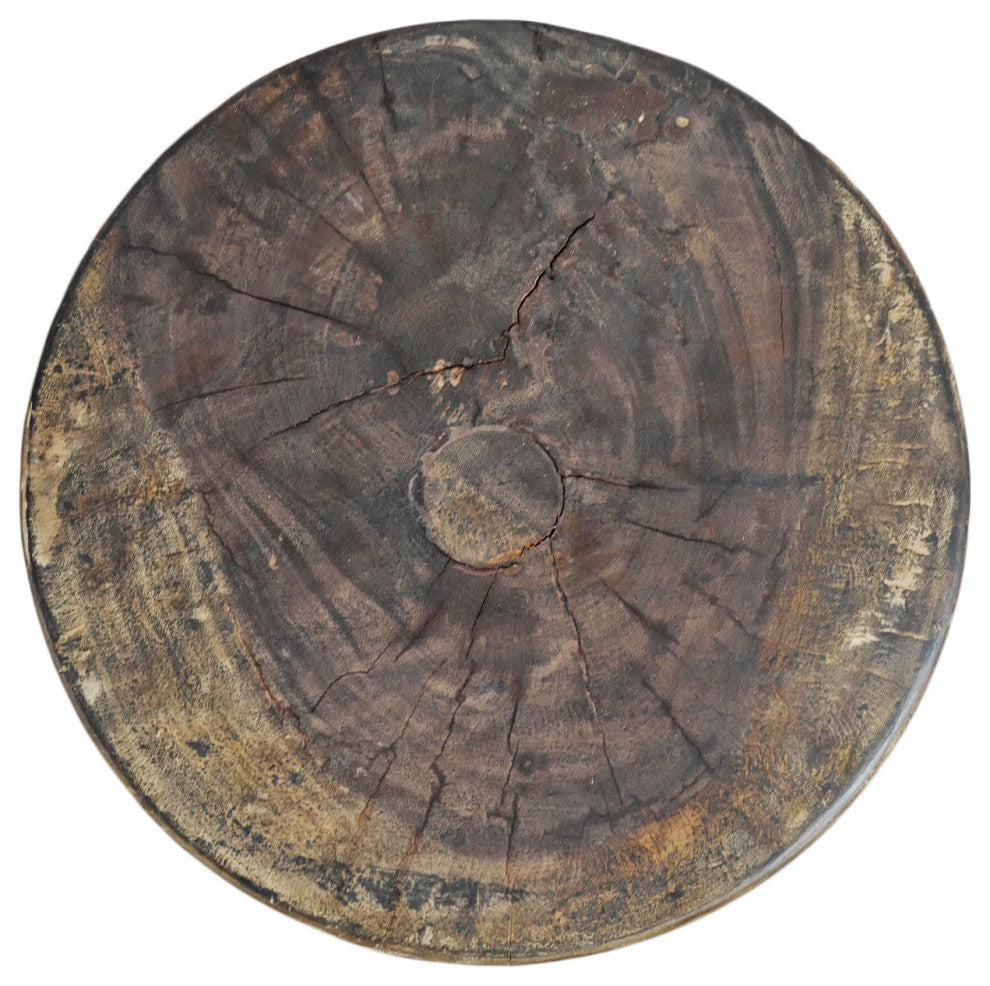 Java Burnt Walnut Side Table Stand