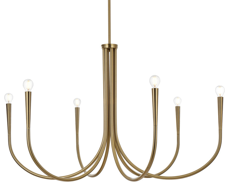 Home Living 42" Chandelier, Gold