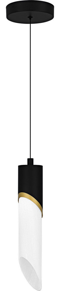 Alys LED Mini Pendant in Matte Black
