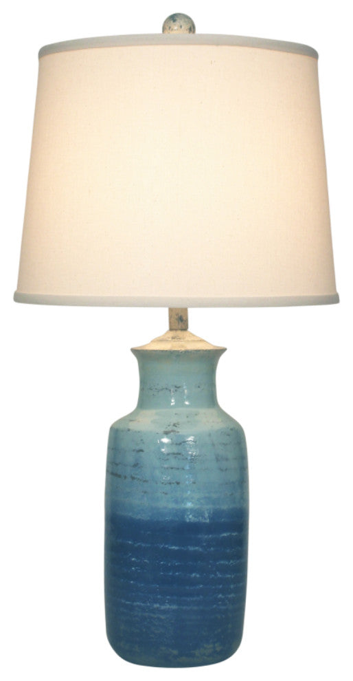 Tall Bahama Pottery Table Lamp