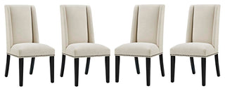 Baron Dining Chair Fabric Set of 4