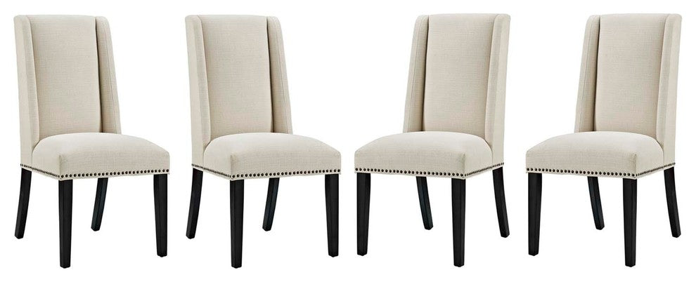 Baron Dining Chair Fabric Set of 4