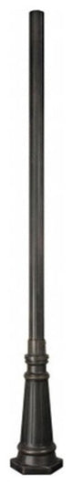 90" H Surface Mount Pole, Copper