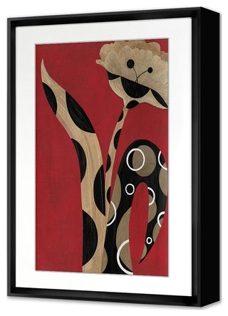 Exotic Bloom Fine Art Print, Black, 26"x18"