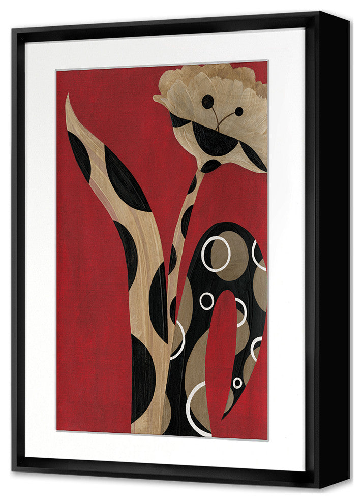 Exotic Bloom Fine Art Print, Black, 26"x18"