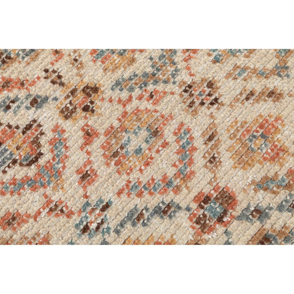 Palace Trellis Area Rug, Beige, 8'x10'