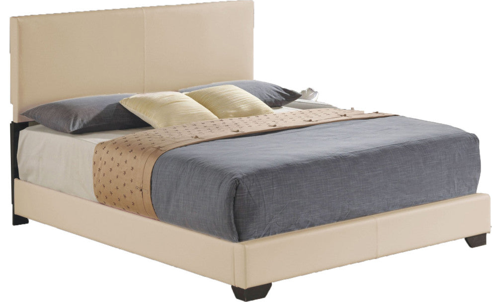 86" X 79" X 47" King Gray Pu Bed
