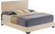 86" X 79" X 47" King Gray Pu Bed