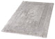 Silver Gray Reversible Cotton Bath Rug, Arizona, Medium
