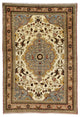 Vintage Turkish Oushak Rug, 04'10 x 07'00