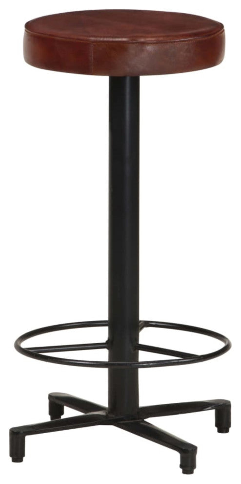 Vidaxl Bar Stools 2-Piece 26" Real Leather