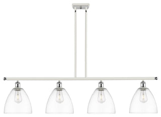 Innovations 516-4I-WPC-GBD-92-LED 4 Light Island Light, White, Polished Chrome
