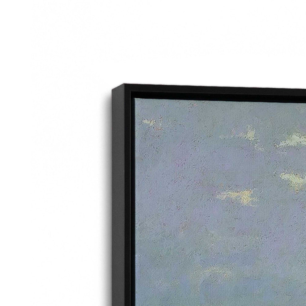 "Lemonade Skies" - A Serene Twilight Canvas Art Print