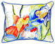 Fantails Small Indoor/Outdoor Pillow 11x14 - Set of Two