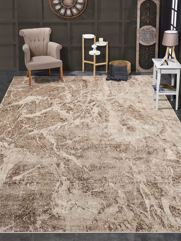 Noori Rug High-Low Ayden Beige/Brown Rug