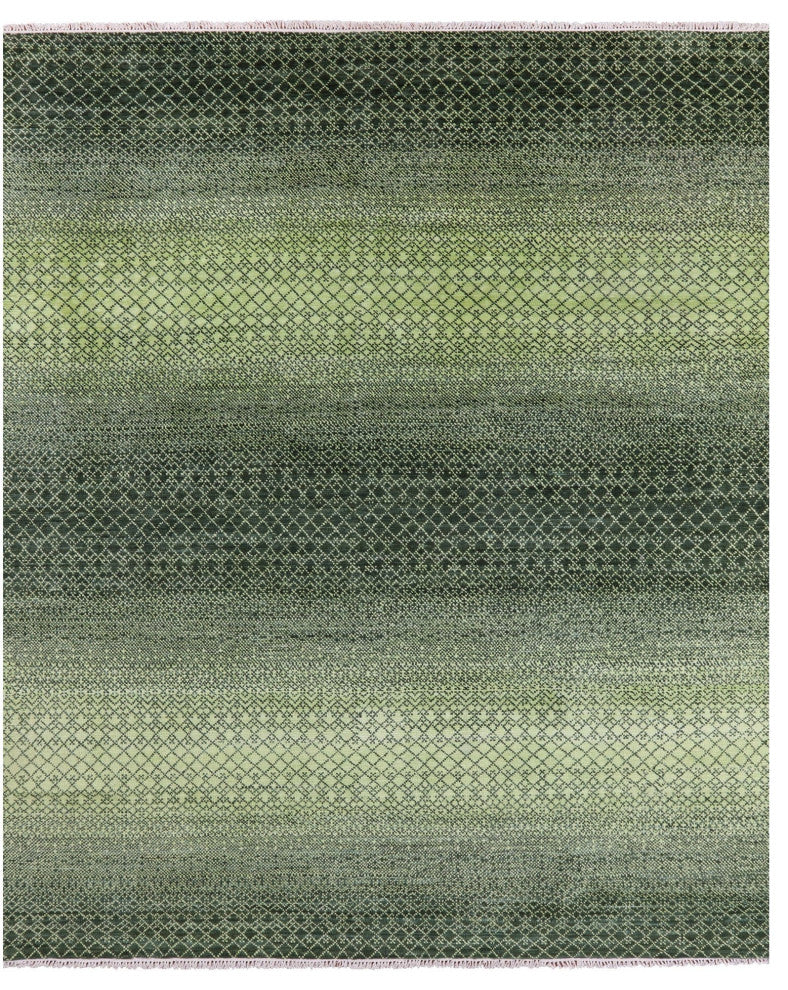 Savannah Grass Handmade Wool Rug 8' 0" X 9' 11" - Q13213