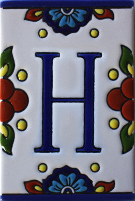 Mission Tile Letter H