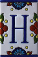 Mission Tile Letter H